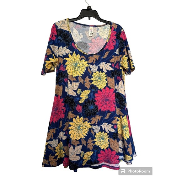 Lularoe floral pattern Perfect T size XS - Picture 1 of 5